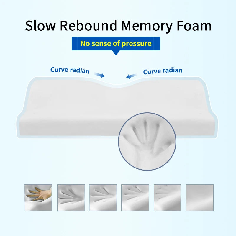 Memory Foam Pillow (Slow Rebound)
