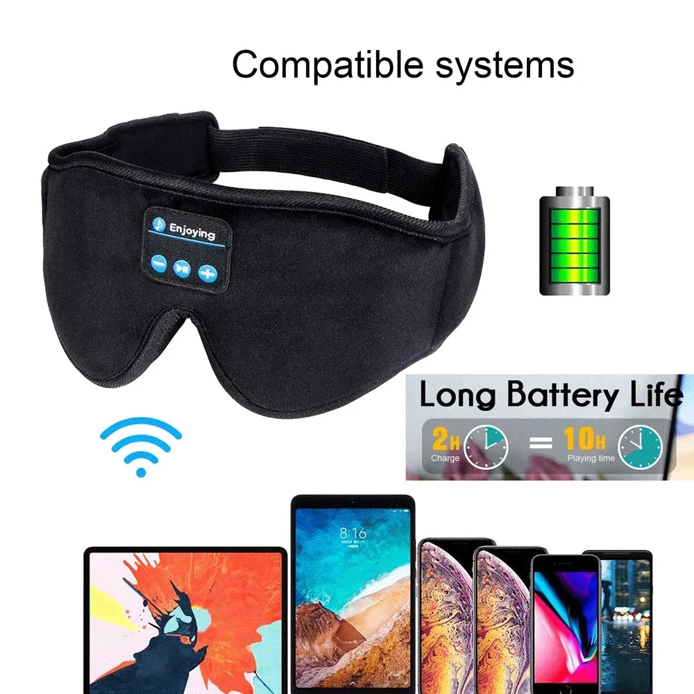 Smart Eye Mask Sleep-Aid (Bluetooth enabled)