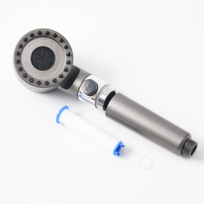 3-Mode High Pressure Shower Head
